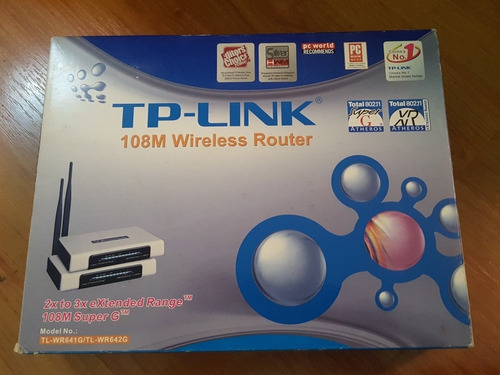 Tp Link 108m Wireless Router (usado Con Caja)