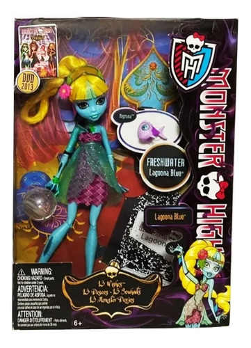 Monster High Lagoona Blue 13 Deseos Año 2012 Original