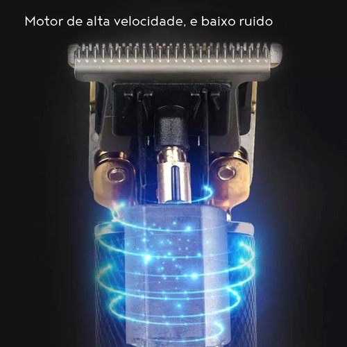 Imagem 4 de 12 de Maquina De Acabamento E Cortar Cabelo Sem Fio