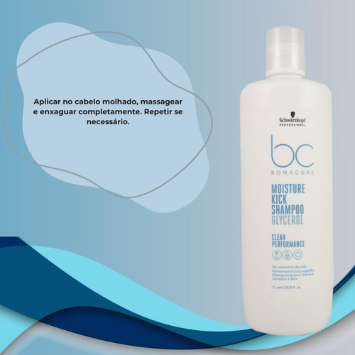 Schwarzkopf Moisture Kick Shampoo 1l