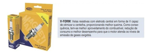 Jogo Vela Ignição Suzuki Sx4 2.0 16v Desde 2008 K6rfmm11