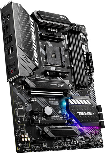 Msi Mag B550 Tomahawk - Placa Base Para Juegos (amd Am4
