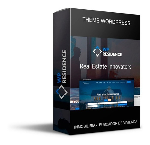 Theme Wp Residence Premium - Inmobiliaria, Bienes Raices