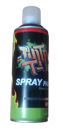 Pintura En Spray Alta Temperatura Negro Brillante 