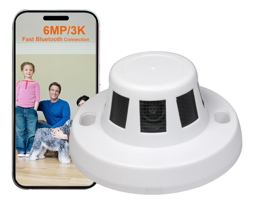 Câmera Com Detector De Fumaça Poe E Segurança Sinis Ip