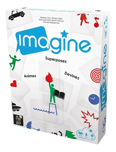 Juego Imagine 12+ Original Asmodee 