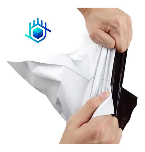 Imagen 5 de 10 de 100 Bolsas Sobres Envios 25x29cm Paqueteria Poly Adhesivo
