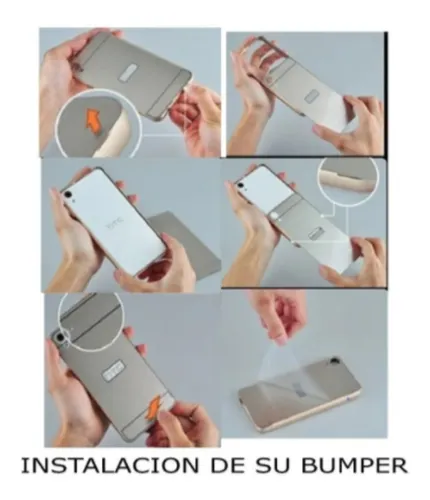 Funda Bumper Aluminio Compatible Con Huawei Shot X