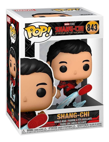 Imagen 2 de 3 de Funko Shang Chi And The Lege Of The Ten Rings Shang Chi Kick