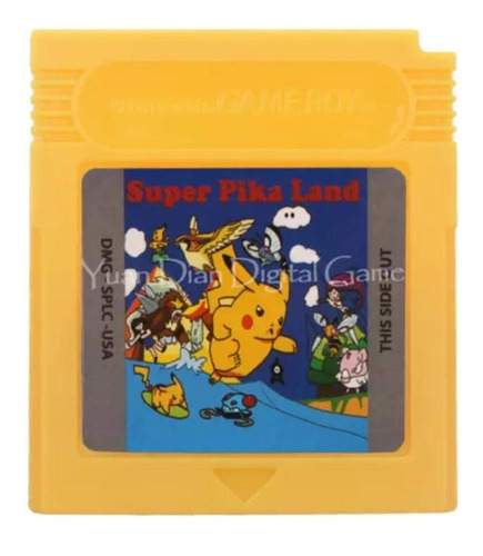 Juego Pokemon Super Pika Land Gb Compatible Con N Game Boy