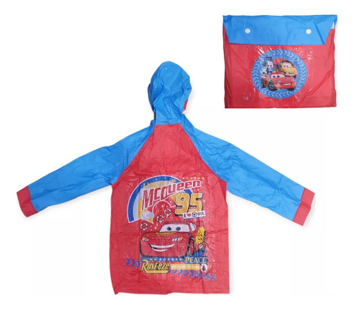 Capa Impermeable Poncho Carpa Lluvia Infantil Niño Niña