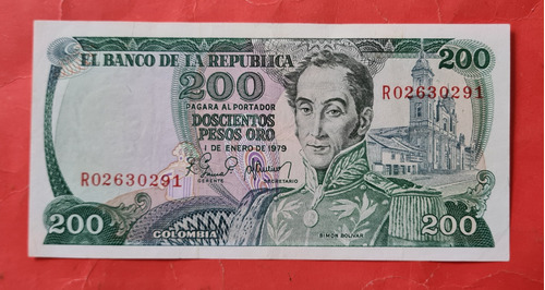 Billete 200 Pesos 1979 Reposición 