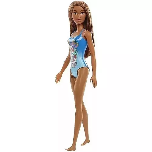 Boneca Barbie Morena Roupa de Praia