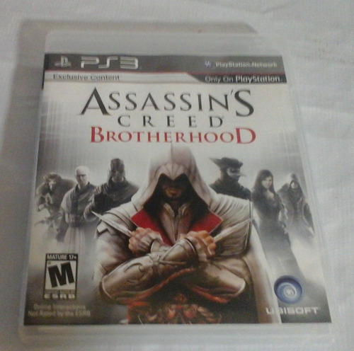 Assassin's Creed Brotherhood Ps3 Mídia Físicas