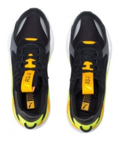 Puma Rs X Mix Black Castlerock Yellow Alert 38046206