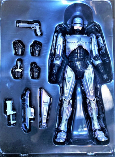 Figura Robocop Clasico 1987 Play Arts Kai Square Enix 22.8cm (Usado)