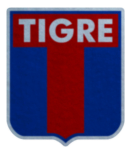Parche Escudo Felpa Para Coser 6cm Set X4 Equipos Arg001 Tigre Tigre