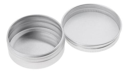 20 Piezas De Aluminio Bote Cosmético Bálsamo Labial Tarro