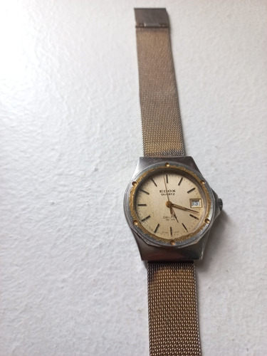 Reloj Edox Delfín 200mts Swiss Made Vintage