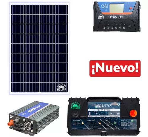 Kit Panel Solar 100w