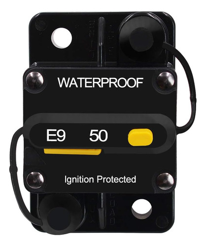 Disyuntor 50a Impermeable Con Reinicio Manual