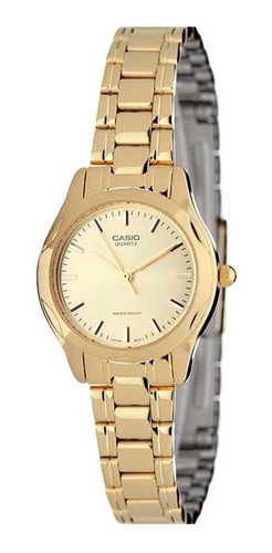 Reloj Casio Dama | 1275 G | Dorado | 1 Año Garantía Oficial