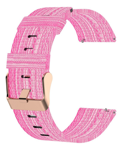Correa De Reloj Tejida De Nylon Azul For Samsung Galaxy Wat