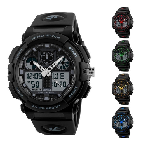 Reloj Skmei 1270 S Shock - Sumergible - Deportivo - Dual