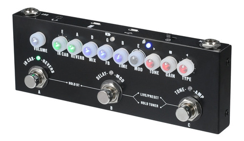 Pedal de efecto Cuvave Cube Baby negro