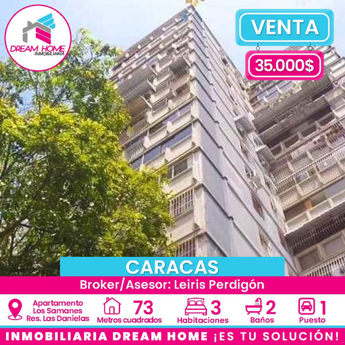 Apartamento En Venta Los Samanes, Res. Las Danielas - Caracas