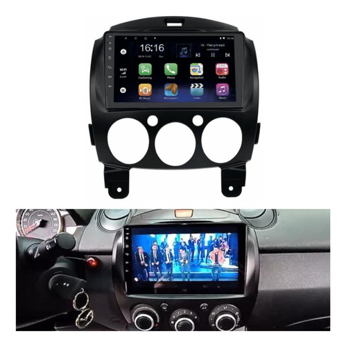 Radio Para Mazda 2 2010 Android 13 Carplay