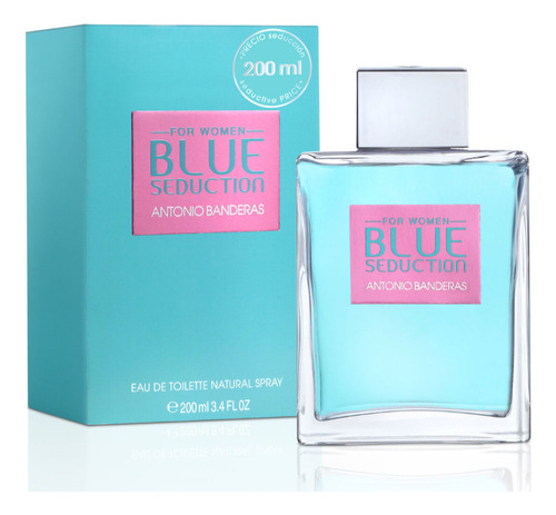 Blue Seduction Mujer Edt 200ml Silk Perfumes Ofertas