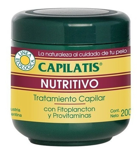 Capilatis Tratamiento Capilar Nutritivo 200g Shock Nutrición