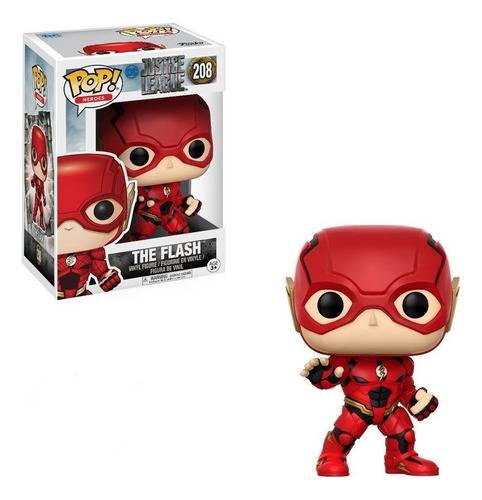 Funko Pop The Flash Dc Justice League #208