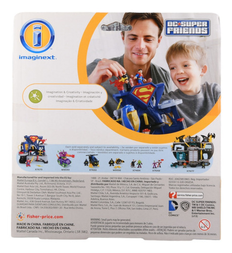 Fisher Price Imaginext Dc Super Friends Heroes & Villains (Usado)