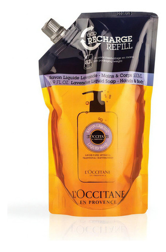 Refill Jabón Líquido Karité Lavanda 500ml, L'occitane