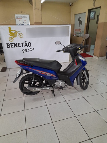 Imagem 8 de 9 de Honda Biz 125 Ex Azul 2017
