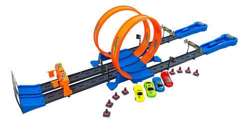 Pista Economica De Carreras Carros Para Niños Juguete