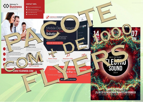 + De 1000 Flyers E Templates Psd Editáveis
