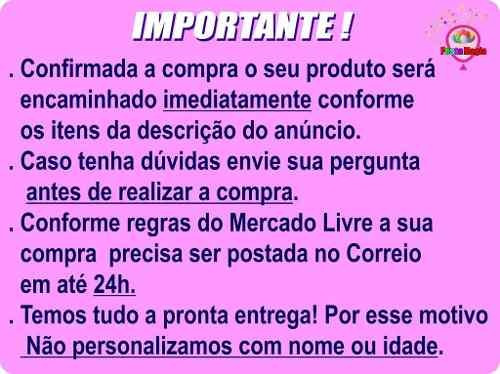 Imagem 6 de 10 de Kit Festa Infantil Pipa 160 Peças