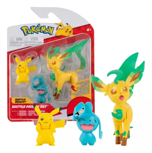 Juguete Coleccionable Pokemon Clip N Go Importado Pikachu +