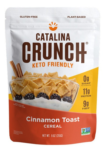 Cereal Keto Catalina Crunch Cinamon Toast 255grs 2pack
