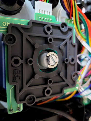 Control Arcade Qanba Carbon Modificado Con Seimitsu Y Sanwa (Usado)