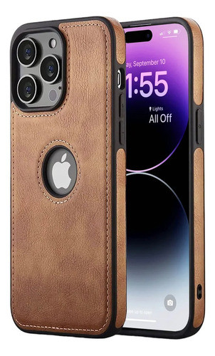 Funda Case Protector Eco Cuero iPhone 14 / Pro / Max Premium