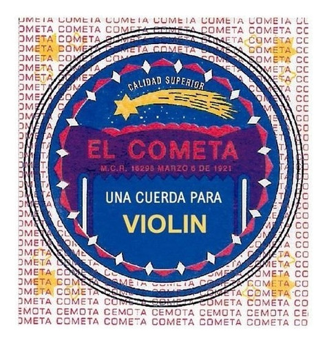 El Cometa 915 Encordadura Juego De Cuerdas Para Violin Cobre