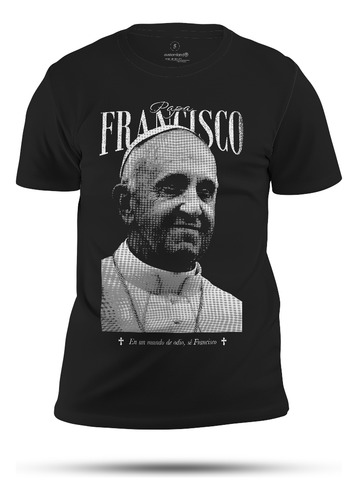 Remera Papa Francisco - 100% Algodón Premium