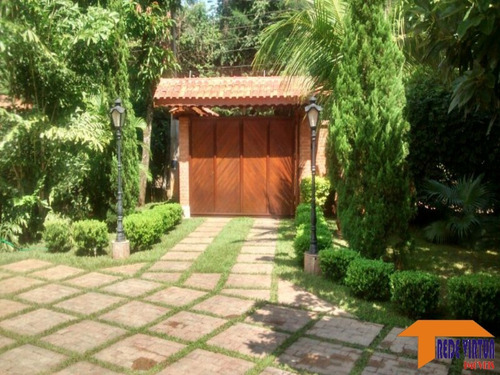Imagem 4 de 22 de Linda Chácara Com 5.200 M2 - At - Casa Sede - Piscina E Quadra Tênis - 0606ch - 3477118