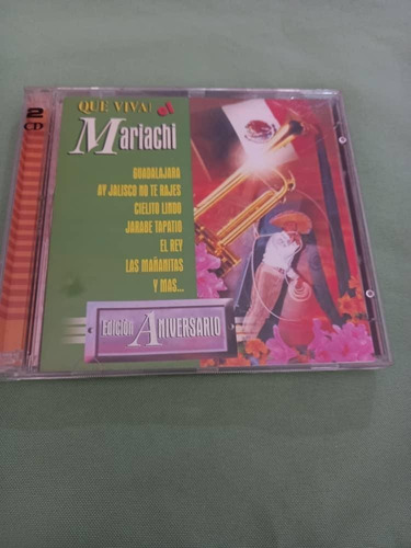 C D Musical - Que Viva El Mariachi - Aniversario 2 Cds