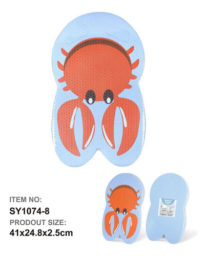 Swim Kickboard Para Niños Eva Two Grip Equipo De Cangrejo