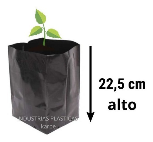 Bolsas Para Cultivo / Maceta 5 Litros X 100